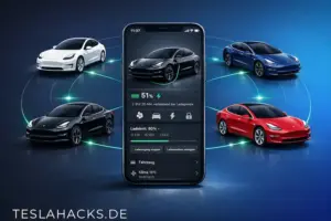 Tesla App Funktionen